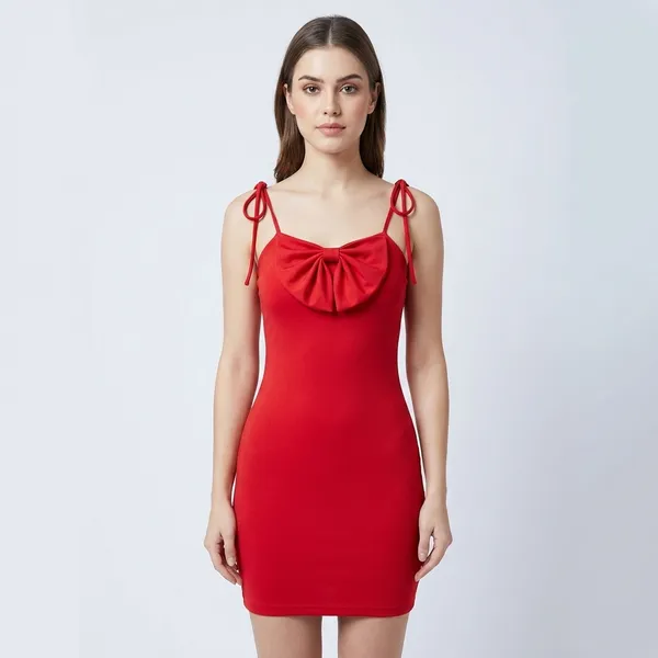 Red_Zurich_Lycra_Premium_Western_Dress_For_Women