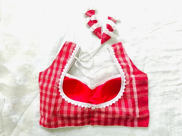 Red_Cotton_Blouse_For_Women