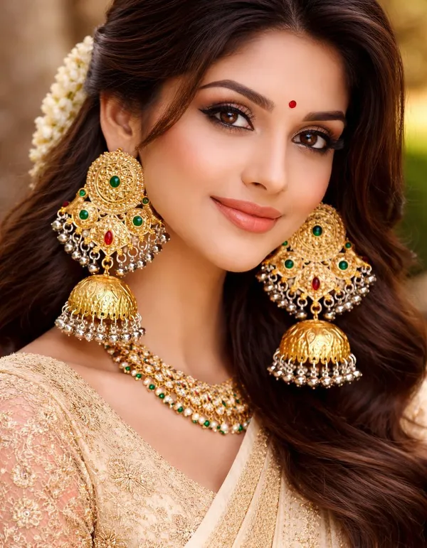Gold_Earring_Set_For_Women