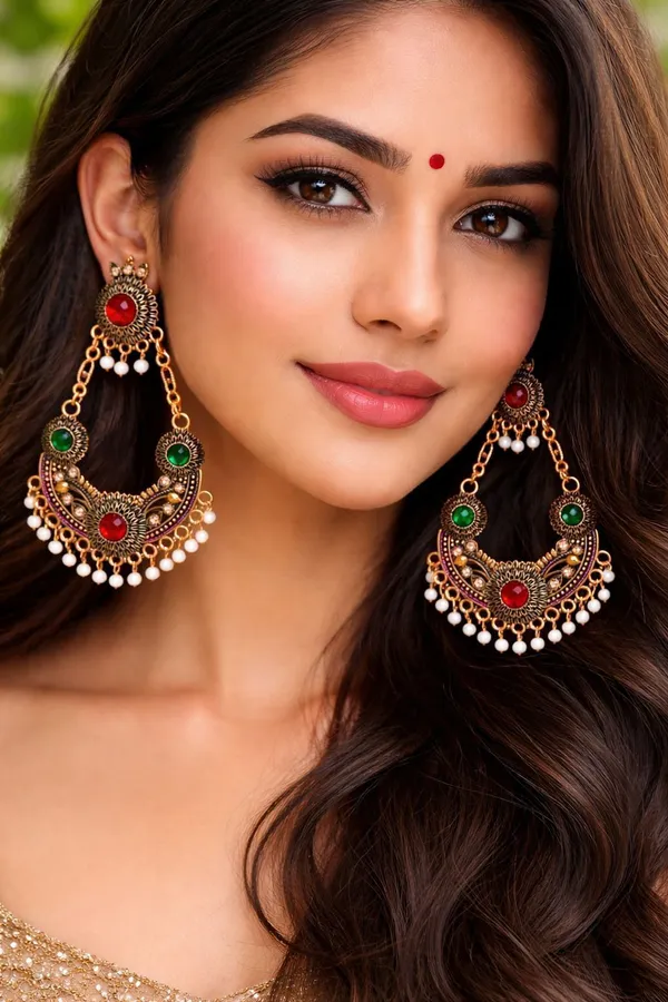Multicolor_Brass_Jhumki_Earring_For_Women