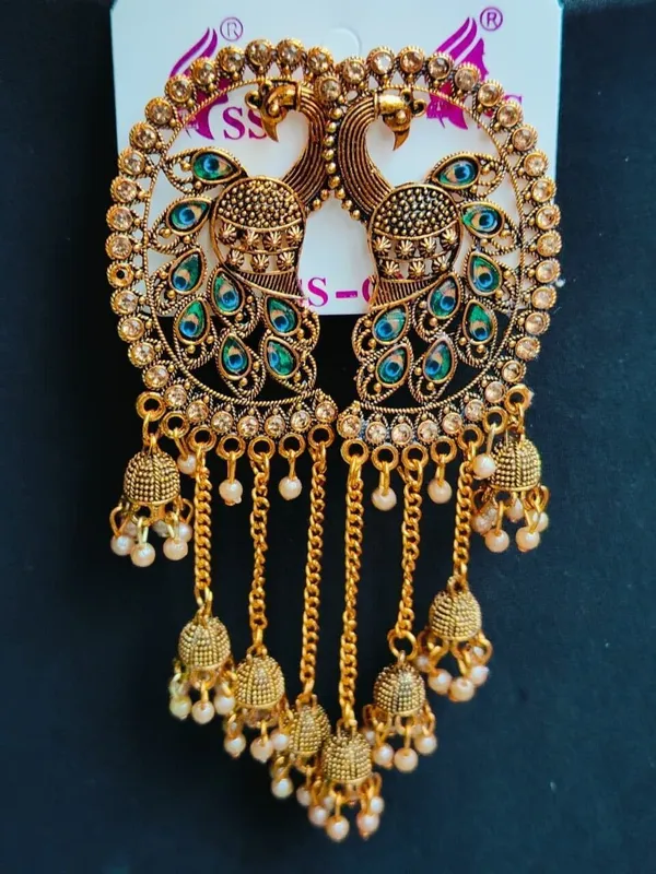 Gold_Brass_Jhumki_Earring_For_Women