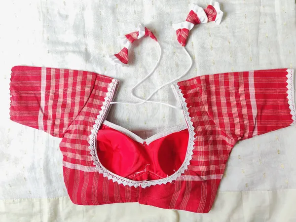 Red_Cotton_Blouse_For_Women