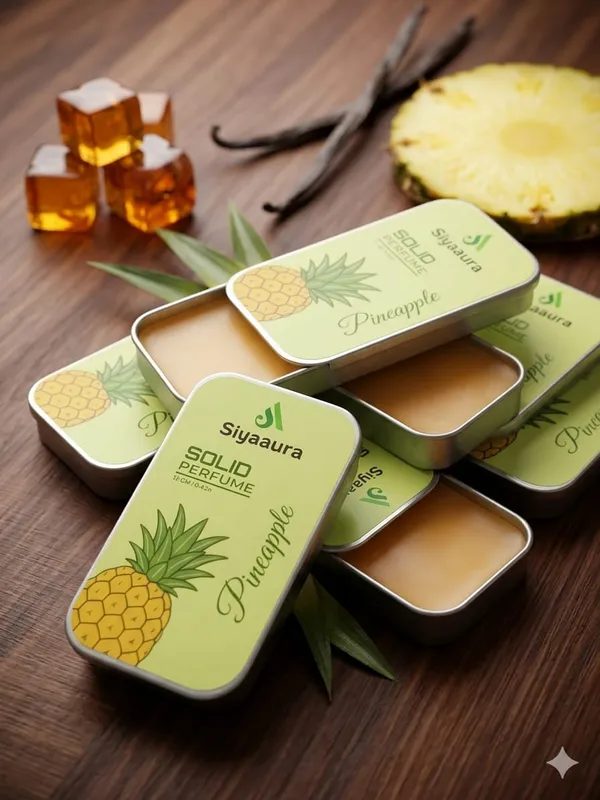 Siyaaura_Pineapple_Solid_Perfume