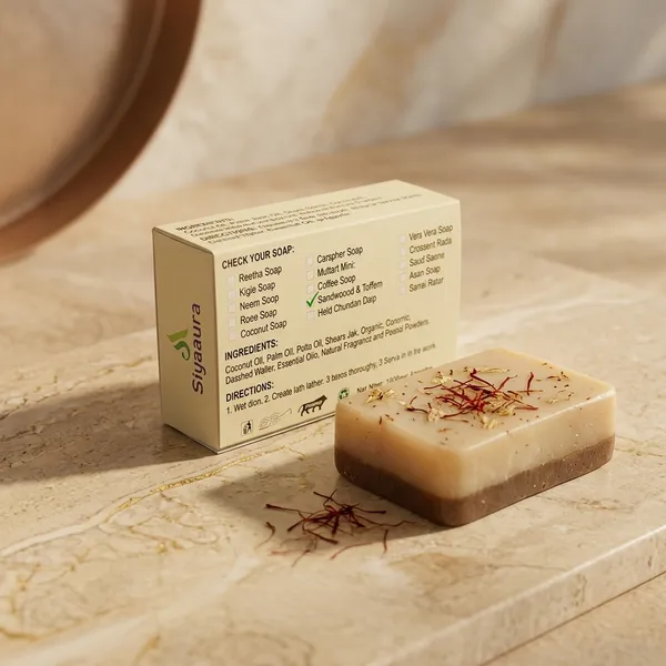 Handcrafted_Luxury_Natural_Sandalwood_And_Saffron_Soap_Bar
