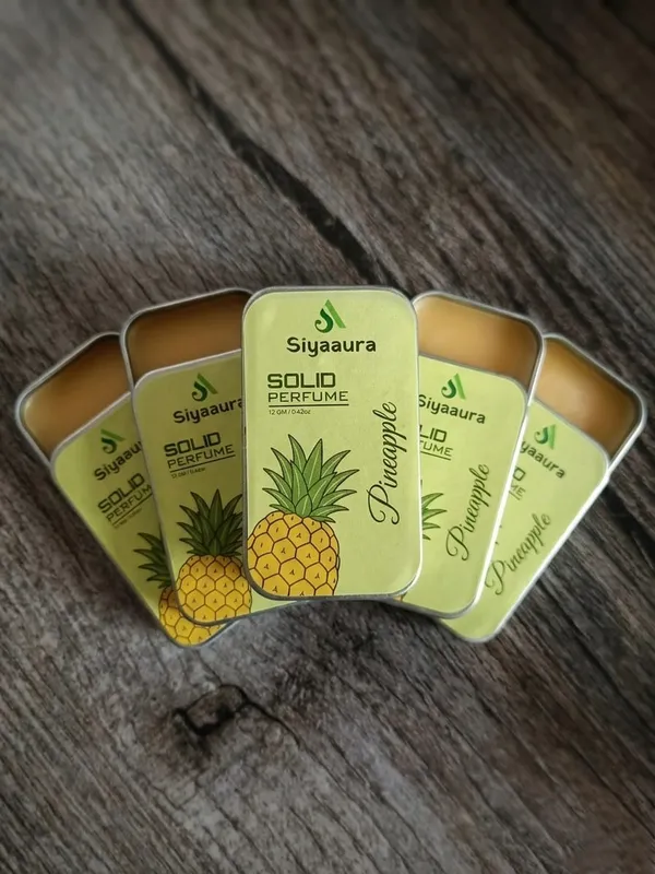 Siyaaura_Pineapple_Solid_Perfume