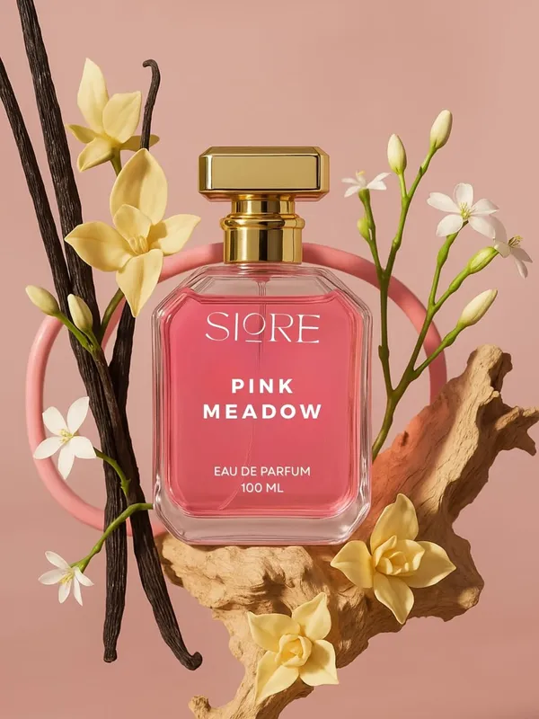 Pink_Meadow_Eau_De_Parfum_Floral_Vanilla_Fragrance_With_Natural_Extracts_100Ml_Glass_Bottle_Gold_Cap_Pink_Meadow