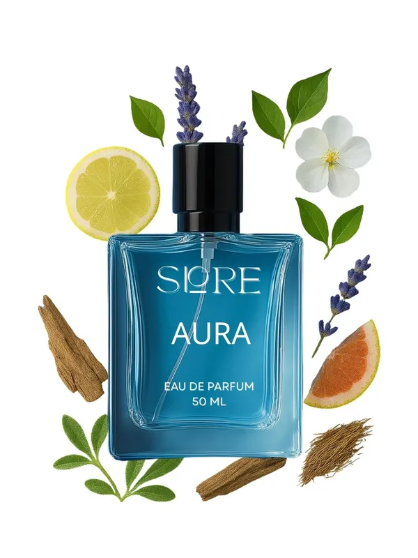 Aura_Eau_De_Parfum_Blue_Glass_Bottle_With_Citrus_Lavender_And_White_Floral_Notes_50_Ml_Aura