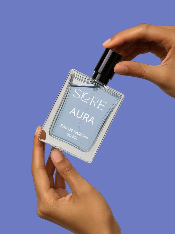 Aura_Eau_De_Parfum_Blue_Glass_Bottle_With_Citrus_Lavender_And_White_Floral_Notes_50_Ml_Aura
