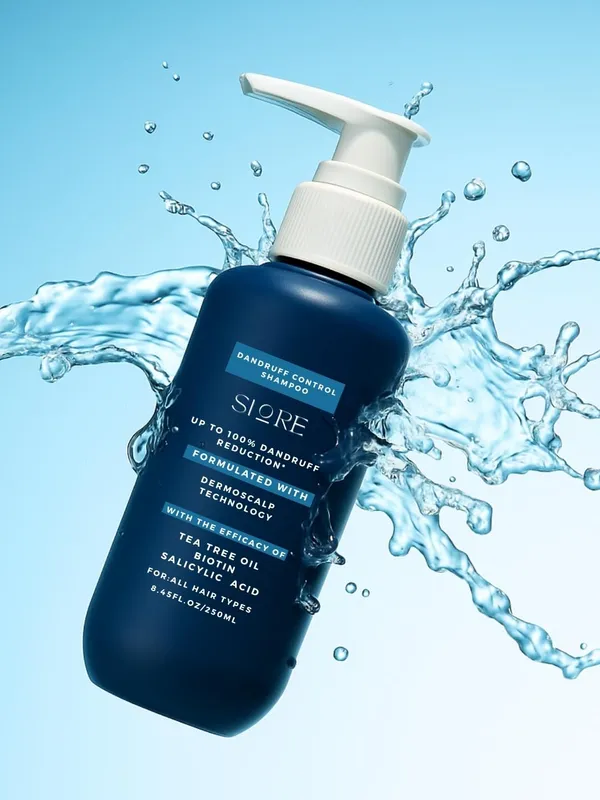 Dandruff_Control_Shampoo_With_Tea_Tree_Oil_Biotin_Salicylic_Acid_0.2_W/W_Dermoscalp_Technology_For_All_Hair_Types_250Ml_Blue_Pack_Of_1_250_Ml