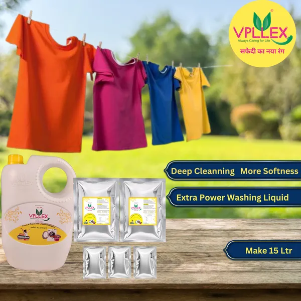 Vpllex_Washing_Liquid_Combo_Pack_|_1_Can_with_Washing_Liquid_Detergent_Base+_2_Extra__Washing_Liquid_Base_Materials_|_Makes_15_Liters_Premium_Detergent_Liquid