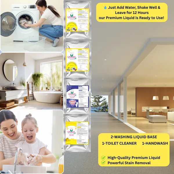 Vpllex_Multi_Cleaning_Combo_Pack_|_2_Washing_Liquid_Base_Materials_+_1_Toilet_Cleaner_Base_+_1_Handwash_Base_|_Makes_20_Liters_Premium_Liquid