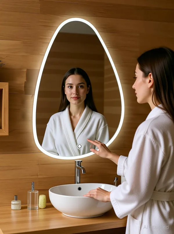 Nabab_Led_Mirror_For_Bathroom_Wash_Basin_Size_18X24,_Decorative_Finish_Polished_Bathroom_Mirror_Designer_Finish_Polished