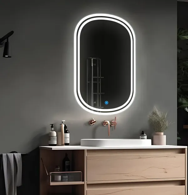 Nabab_Led_Mirror_For_Bathroom_Wash_Basin_Size_18X24,_Lighted_Mirror_Oval_Finish_Polished