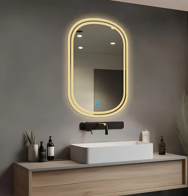 Nabab_Led_Mirror_For_Bathroom_Wash_Basin_Size_18X24,_Lighted_Mirror_Oval_Finish_Polished