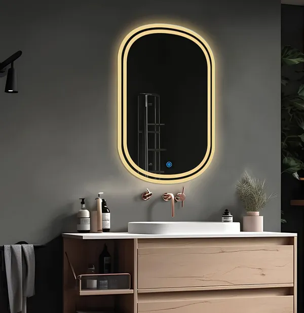 Nabab_Led_Mirror_For_Bathroom_Wash_Basin_Size_18X24,_Lighted_Mirror_Oval_Finish_Polished