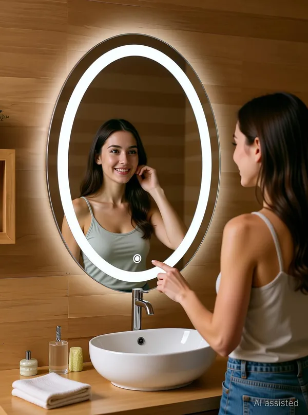 Nabab_Led_Mirror_For_Bathroom_Ovel_Shape_Wash_Basin_Size_18X24,_Bedroom_Lighted_Mirror_Oval_Finish_Polished