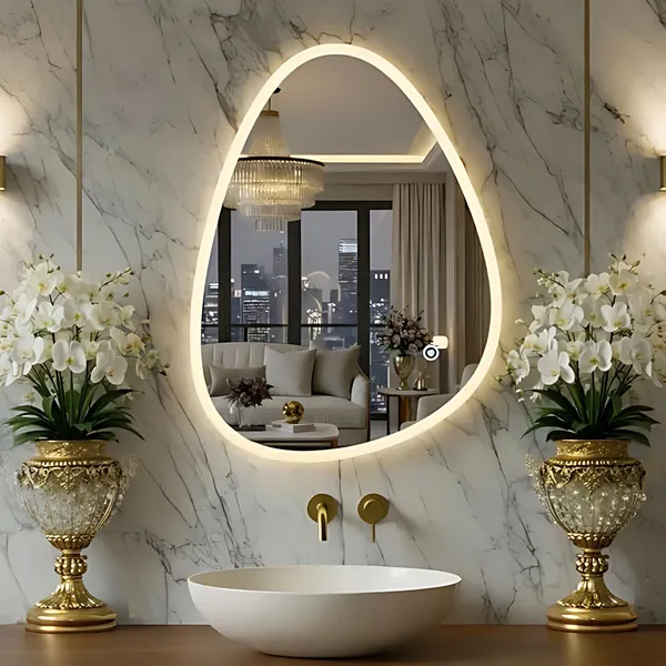Nabab_Asymmetric_Led_Mirror_For_Bathroom_Wash_Basin_Bathroom_Mirror_Designer_Finish_Polished