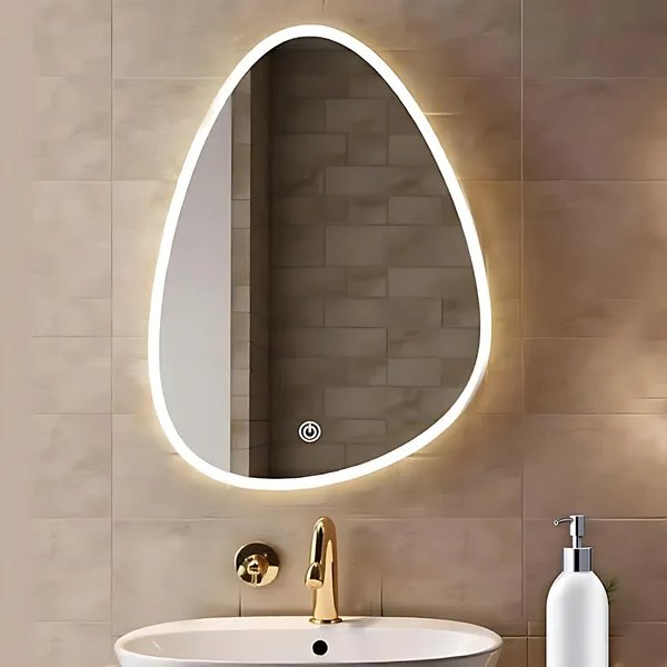 Nabab_Led_Mirror_For_Bathroom,_Wash_Basin_And_Office,_18X24_Wall_Mounted_Designer_Mirror_With_Light_3_Color_Light_Warm,_White_And_Natural_Light_Brightness_Adjustable_Bathroom_Mirror_Designer_Finish_Polished
