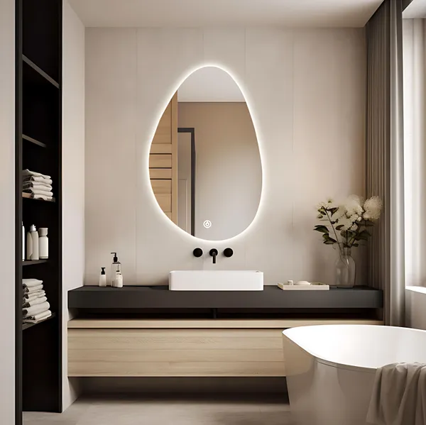 Nabab_Shop_3_Mode_Led_Oval_Mirror_For_Bathroom_Size_18X24,_Bathroom_Mirror_Triangle_Finish_Polished