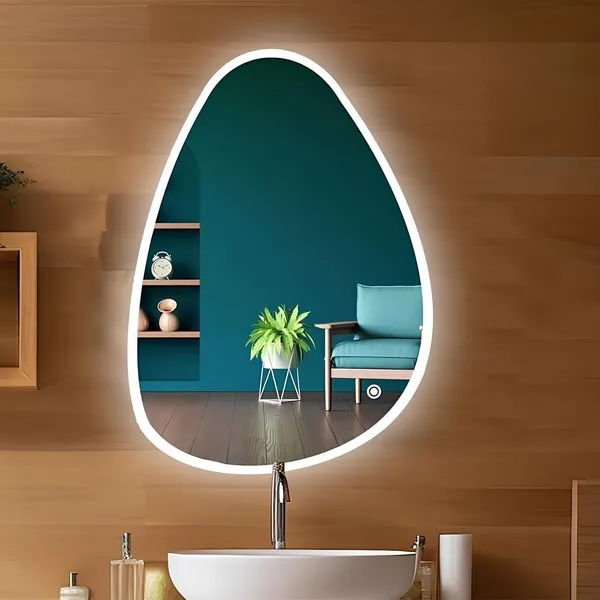 Nabab_Shop_Led_Mirror_For_Bathroom_Wash_Basin_Size_18X24,_Decorative_Finish_Polished_Bathroom_Mirror_Designer_Finish_Polished