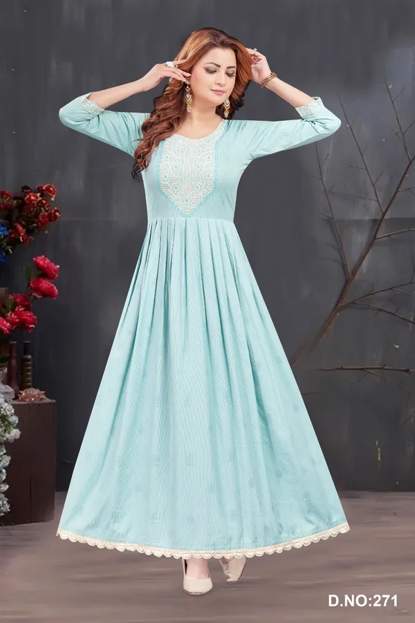 Sky_Blue_Anarkali_Gown_With_Embroidered_Yoke_And_Pleated_Flare
