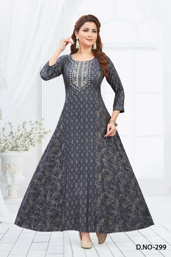 Grey_Elegant_Printed_Anarkali_Gown_With_Embroidered_Yoke