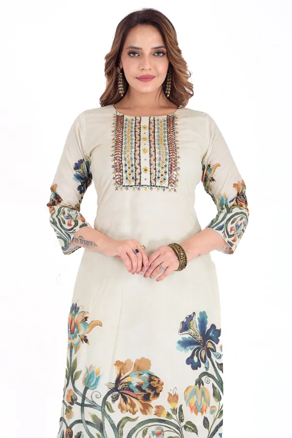 Off_White_Floral_Printed_Ethnic_Suit_Set_With_Embroidered_Neckline_And_Dupatta