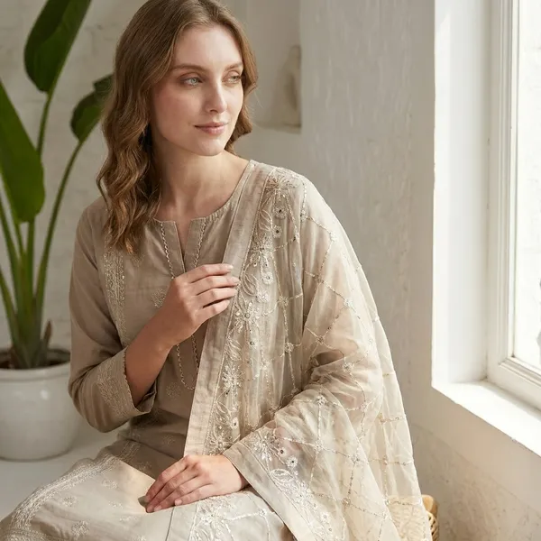 Elegant_Beige_Embroidered_Kurta_Set_With_Dupatta