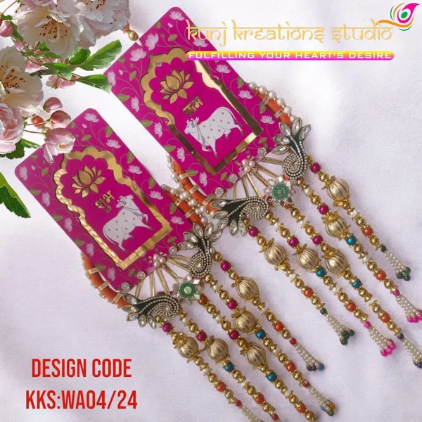 Heritage_Artisanal_Money_Envelopes_With_Regal_Peacock_Tassels_Hot_Blush_Pink_Pack_Of_2