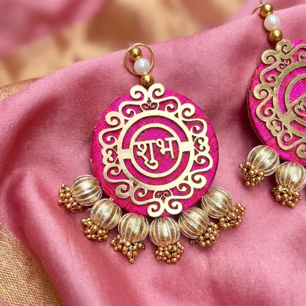 Prosperity_Shubh_Labh_Heritage_Circular_Blush_Pink_And_Gold_Ethnic_Pooja_Decor
