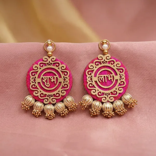 Prosperity_Shubh_Labh_Heritage_Circular_Blush_Pink_And_Gold_Ethnic_Pooja_Decor