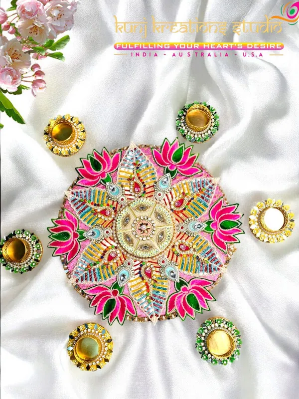 Hand_Etched_Artisanal_Rangoli_With_Blush_Pink_Lotus_Motifs_And_Diya_Pack
