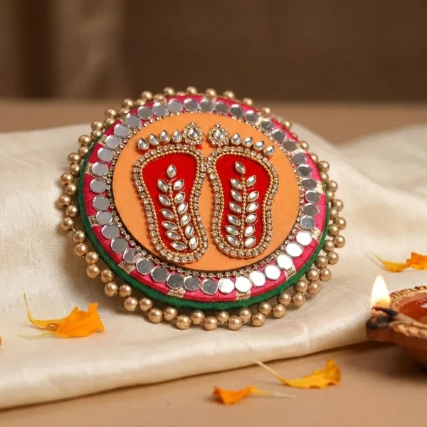 Artisanal_Kundan_Pooja_Decor_Footprint_Design_Pack_Of_2