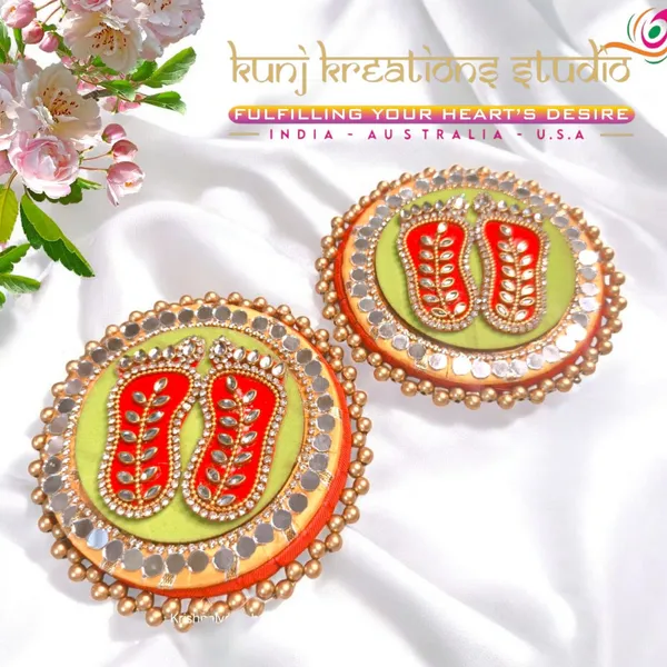 Artisanal_Charan_Paduka_Divine_Pooja_Thali_Hand_Etched_Religious_Offering_Plate_With_Lotus_Feet_Design