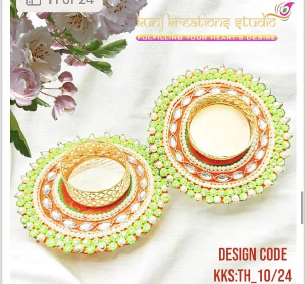 Designer_Tealight_Candle_Holders_Emerald_Green_And_Gold_Pack_Of_2