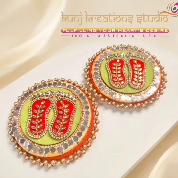 Artisanal_Charan_Paduka_Divine_Pooja_Thali_Hand_Etched_Religious_Offering_Plate_With_Lotus_Feet_Design