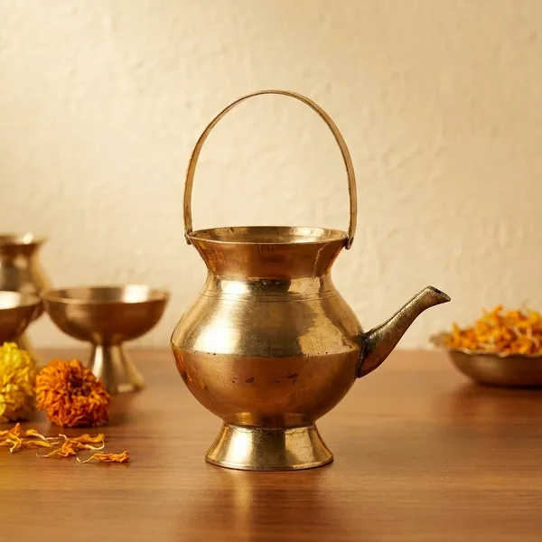 Polished_Brass_Kamandal_Heritage_Divine_Pooja_Vessels_With_Handle_Pack_Of_3