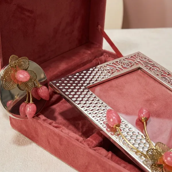 Luxury_Blush_Maroon_Velvet_Gift_Box_Pack_With_Artisanal_Candle_Holder_Photo_Frame_And_Accessories_Pack_Of_2
