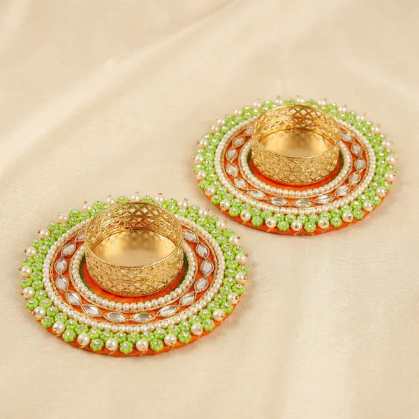 Designer_Tealight_Candle_Holders_Emerald_Green_And_Gold_Pack_Of_2