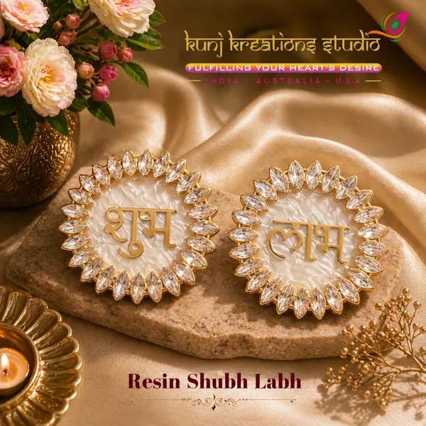 Resin_Prosperity_Shubh_Labh_Wall_Hanging_With_Crystal_Border_Pack_Of_2