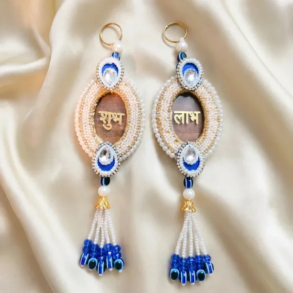 Acrylic_Evil_Eye_Prosperity_Shubh_Labh_Artisanal_Wall_Hanging_With_Beaded_Tassel_Pack_Of_2