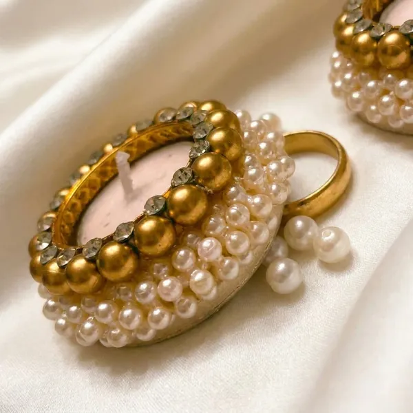 Artisanal_Tealight_Candle_Holders_With_Pearl_And_Gold_Bead_Detailing_Pack_Of_2