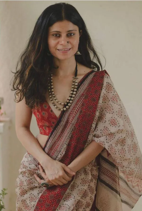 BEIGE_COTTON_LINEN_SAREE