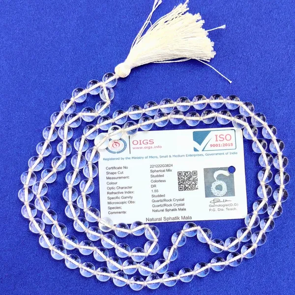 White_Original_Transparent_Sphatik_Premium_Mala_For_Pooja,_Meditation,_Worship