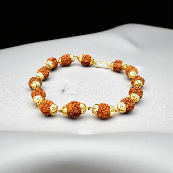 Brown_Original_5_Mukhi_Rudraksha_And_24_Carat_Gold_Plated_Brass_Premium_Bracelet_For_Unisex