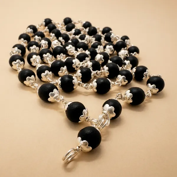 Black_Original_Karungali_And_Pure_Silver_Plated_Premium_mala_(Rosary)_For_Pooja,_Meditation,_Worship,_Home_Decor-_Unisex_Use