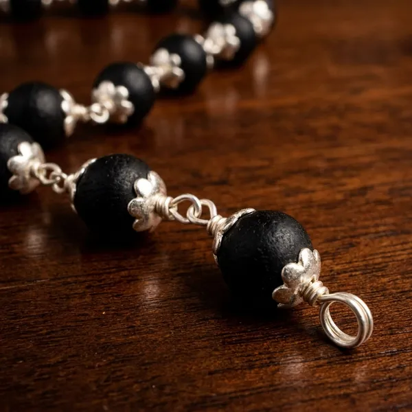 Black_Original_Karungali_And_Pure_Silver_Plated_Premium_mala_(Rosary)_For_Pooja,_Meditation,_Worship,_Home_Decor-_Unisex_Use