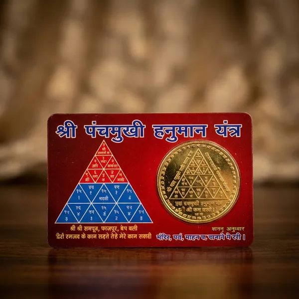 Gold_24_Carat_Gold_Plated_Brass_Premium_Panchmukhi_Hanuman_Yantra_Coin_ATM_Card_For_Unisex