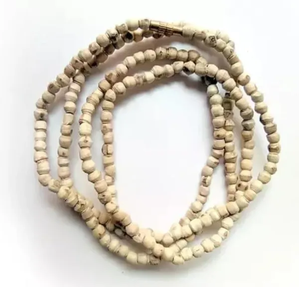 Beige_Pure_Original_Tulsi_Wood_Kanthi_Premium_Mala_For_Unisex
