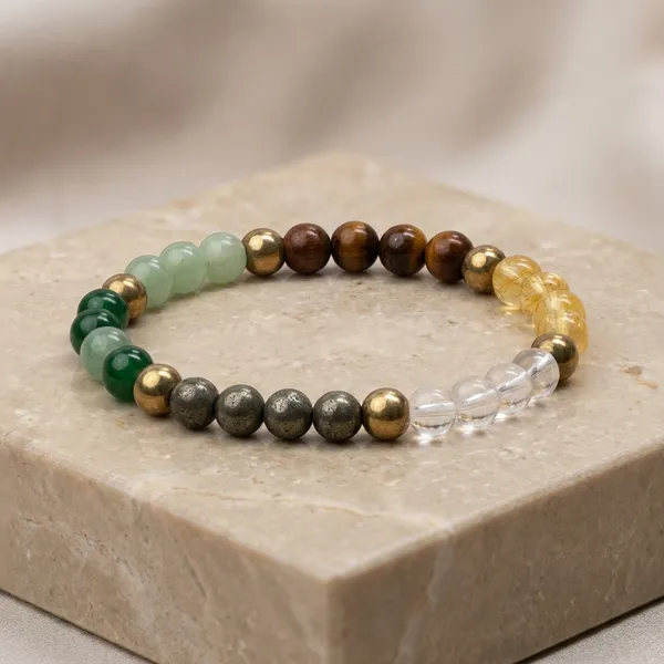 Original_Money_Magnet_real_Stones_Premium_Bracelet_For_Unisex